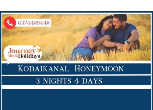 Kodaikanal Honeymoon Package 3 Nights 4  Days