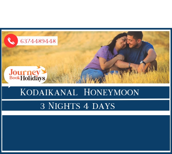 Kodaikanal Honeymoon Package 3 Nights 4  Days