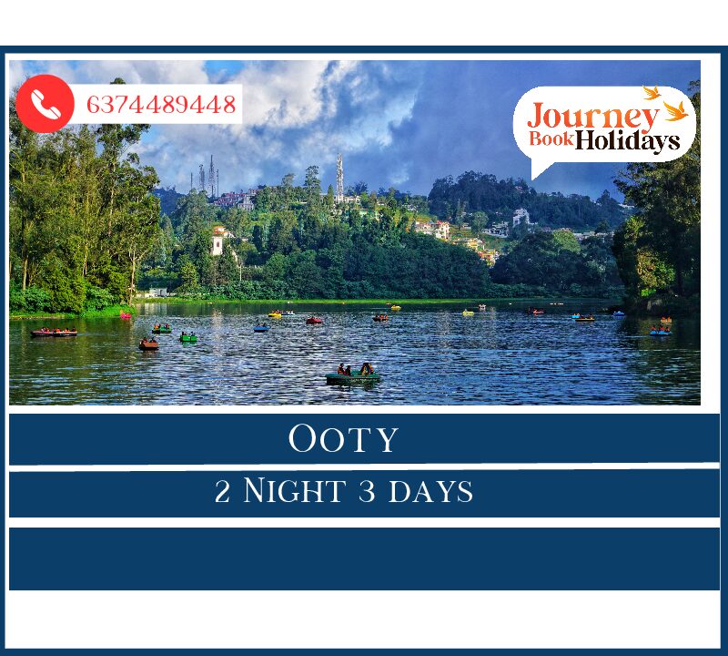 Ooty 2 Nights 3 Days Tour Package