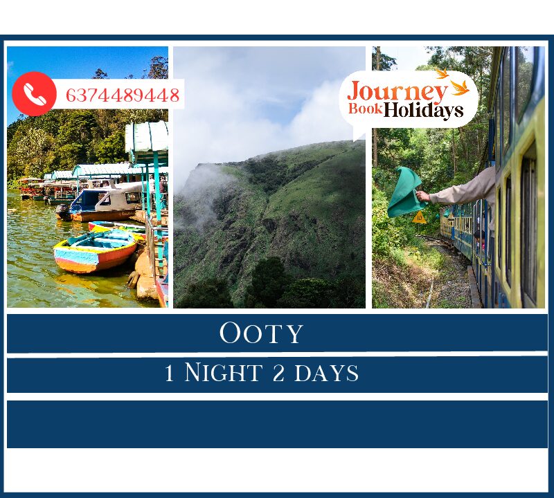 Ooty 1 Night 2 Days Tour Package